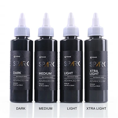 4oz 120 ml ekologiškas ilgas - ilgalaikis baltųjų bangos tatuiruočių rašalas