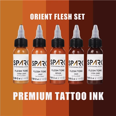 5 - Spalvota oda - Spalvotos tatuiruočių pigmentai: didelio tikslumo maišymas...