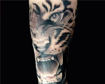 tigro tatuiruotė