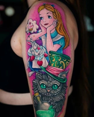 Spalvingos tatuiruotės populiarėja