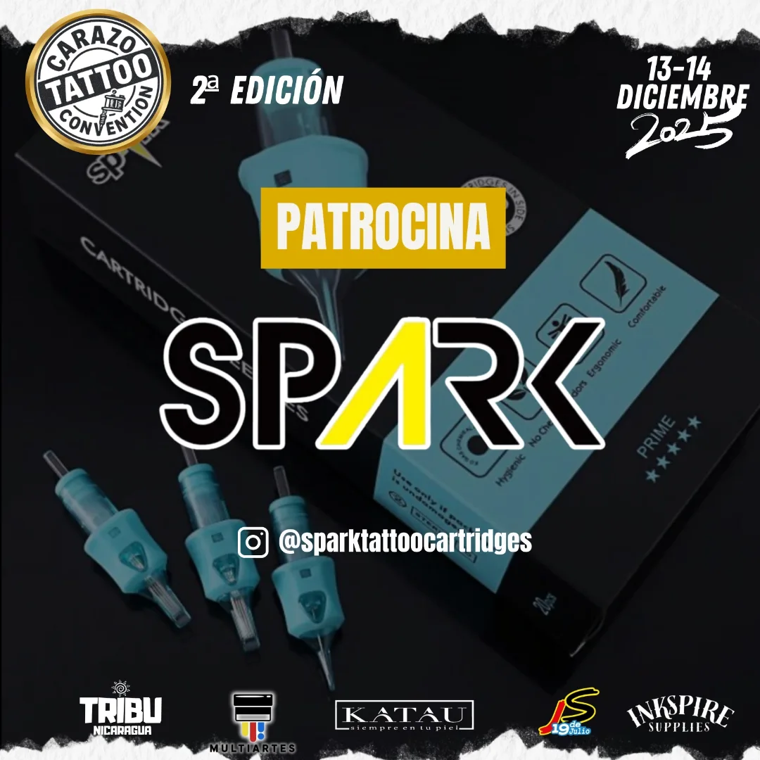 „Spark Tattoo“ rėmėjai „Carazo Tattoo Convention“.