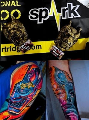 SPARK atlikėjas @anfitriontattoo pretenduoja į dvigubą pergalę parodoje „Expo...