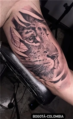 Ką reiškia pusės tigro tatuiruotė?