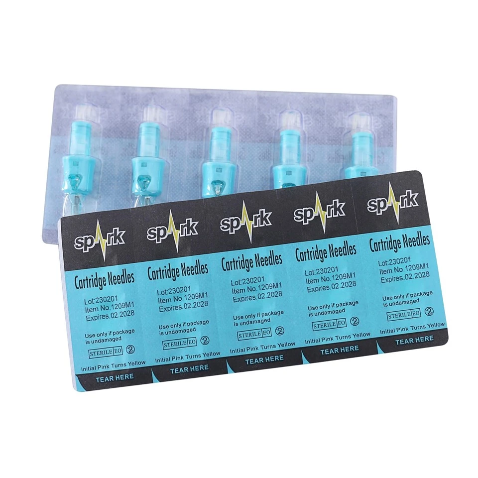 Silicone Professional 100% E.O. GAS Sterilized Tattoo Cartridge Needle factory
