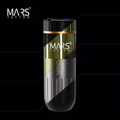 „Mars Trumpo“ akumuliatoriaus profesionalus belaidžio tatuiruočių mašinos rašiklis su vienkartinėmis kasetės adatomis, skirtoms kūno dailei