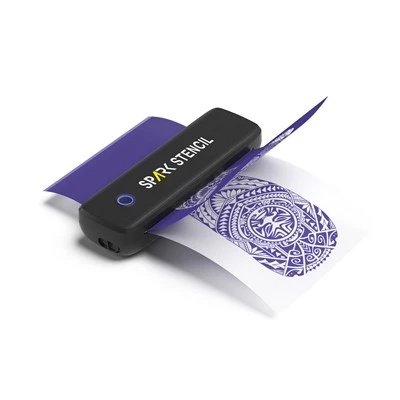 Nešiojamas „Bluetooth“ terminis aukštos{0} raiškos universalus suderinamumas su ilga baterija tatuiruotės trafaretinis spausdintuvas menininkams