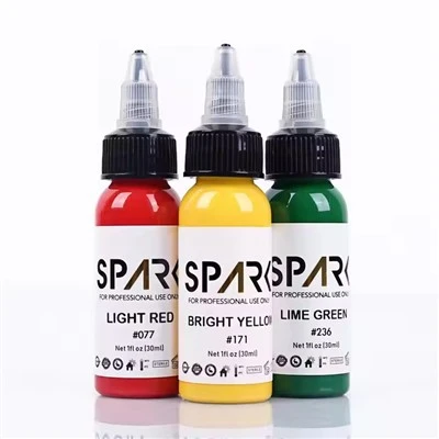 „Spark Organic 1oz“ (30 ml) odai palanki gyvybinga tatuiruočių tiekimo rašalas nuolatinis makiažo pigmento tatuiruočių rašalas