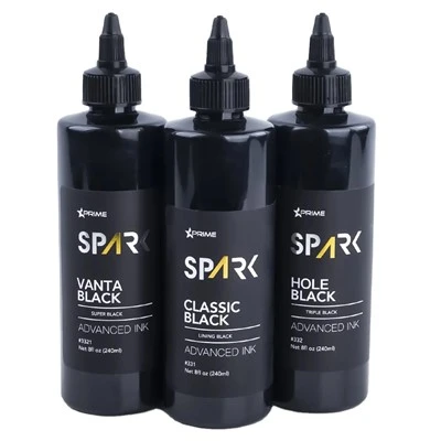 Didmeninė 8oz 240ml aukščiausios tatuiruočių rašalo rinkinys pasirinktinai juodo organinio skysčio aukštos kokybės nuolatinė funkcija