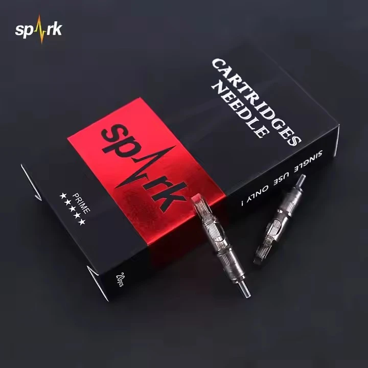 „Spark 20 PCS“ tatuiruočių kasetės adatos didmeninė membranos tatuiruočių kasetės adata