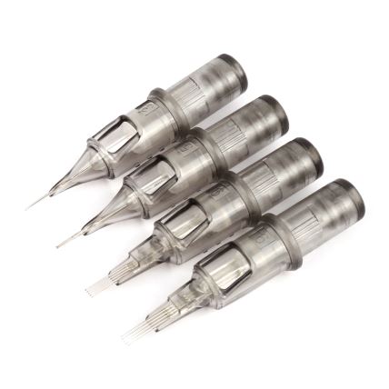 Naujos „Spark Axis“ tatuiruotės adatų kasetės „Premium“ tatuiruotės kasetės