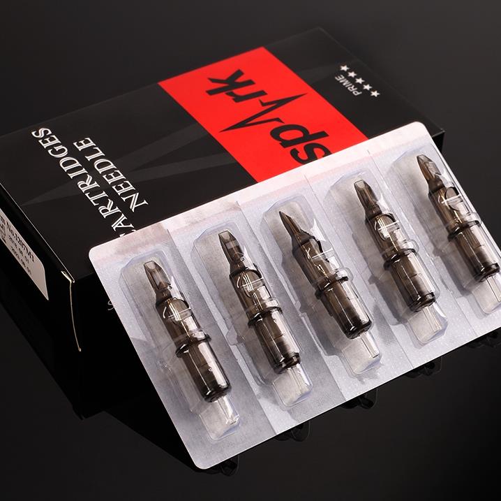 Smoke Gray Prime Spark Axis+ Tattoo Needle Cartridge