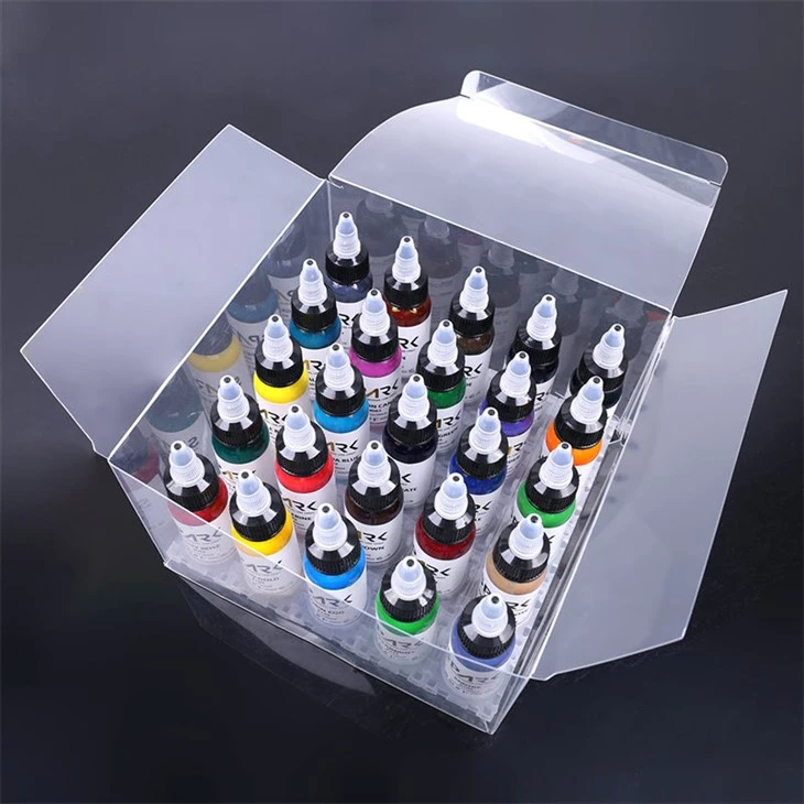 25 spalvų rinkinys Light Tattoo Ink Spark Original Tattoo Ink Black