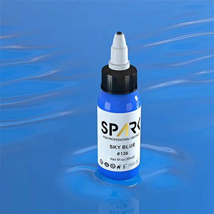 25 spalvų rinkinys Spark Tattoo Ink Vegan Tattoo Ink Tatuiruotės rašalas 30ml Pigmentai