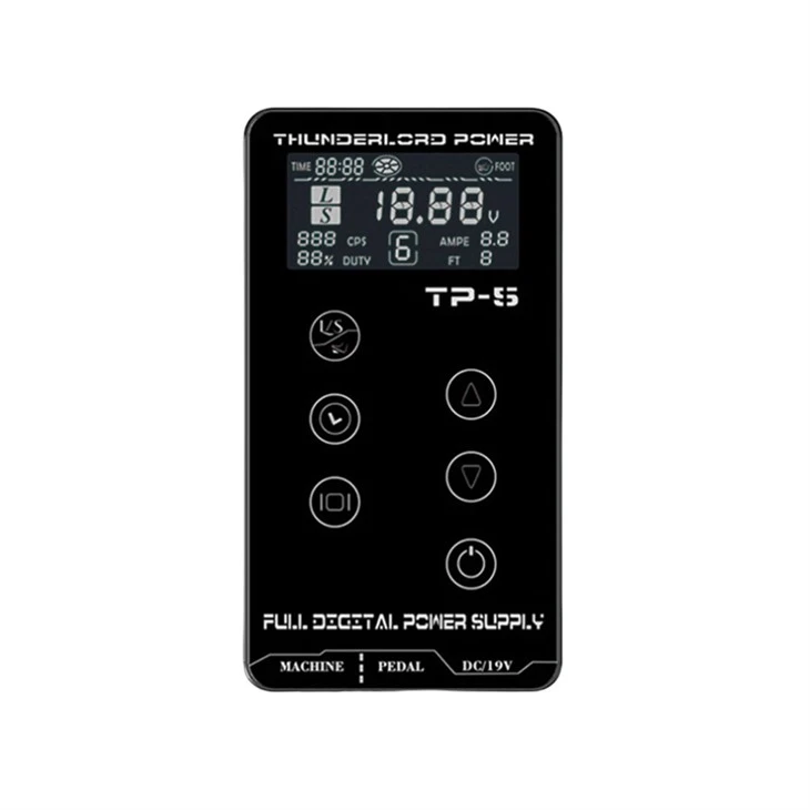 3-18V LCD elektros energijos tiekimo tatuiruotė skaitmeninė