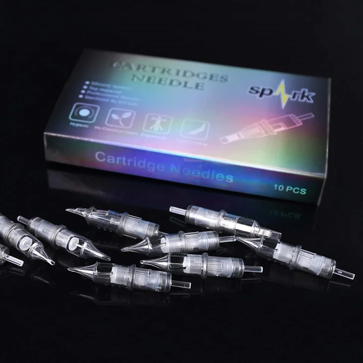 Geriausiai parduodama aukščiausios kokybės tatuiruočių adatų kasetė Needle Spark