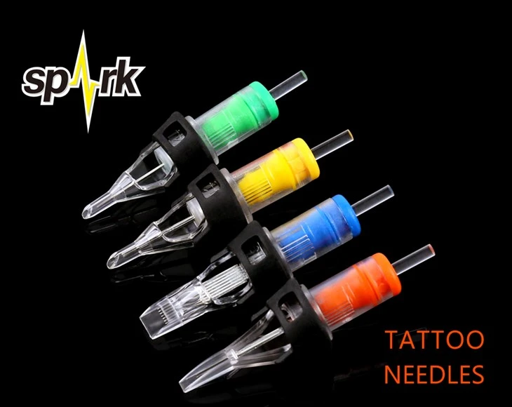 Vienkartinės aukštos kokybės tatuiruočių adatų kasetės