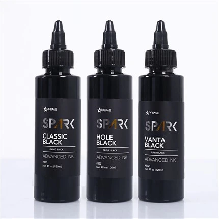 4OZ Classic Juoda Skylė Juoda Vanta Juoda Kibirkštis Tatuiruotė Rašalas Tatuiruotė Rašalas Juoda