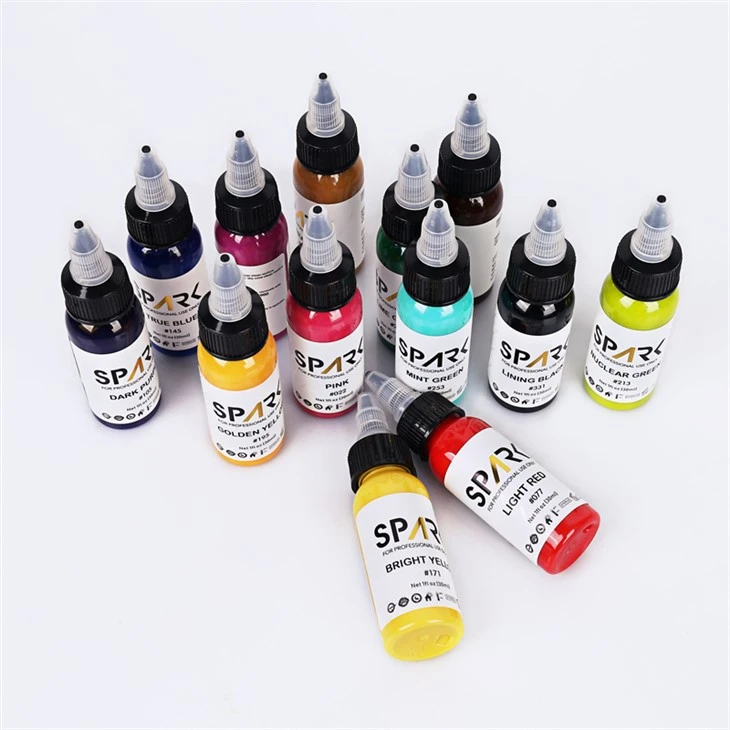 Tatuiruočių rašalai dideliais kiekiais Tattoo Ink Spark Original