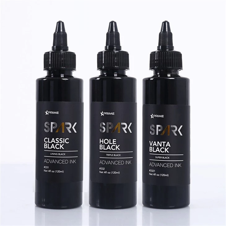 Vanta Black 4OZ Super Black Ink Series Spark Tattoo Ink Tattoo Ink Profesionalus rinkinys