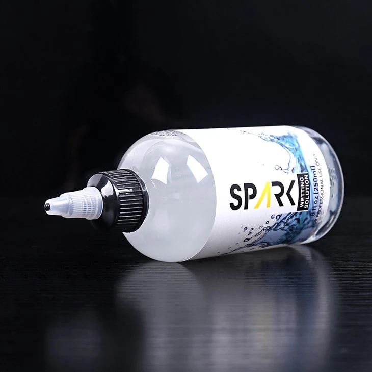 240 ml 8OZ masinio tatuiruotės drėkinimo tirpalas Spark tatuiruotės maišymo tirpalas Spark tatuiruotės rašalas