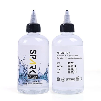 8OZ 240ml Spark Tattoo Drėkinimo tirpalas Spark Tattoo Mixing Solution Spark Tattoo Ink