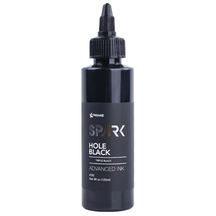 Pigmentų tatuiruotės rašalas 4OZ klasikinis juodos skylės juodas Vanta Black Spark tatuiruotės rašalas tatuiruotės rašalas juodas